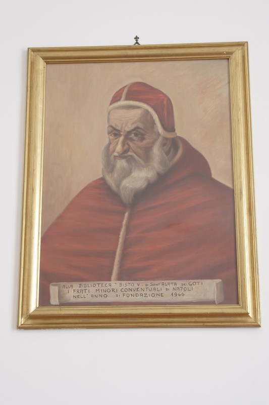 Ambito campano (1966), Ritratto di papa Sisto V