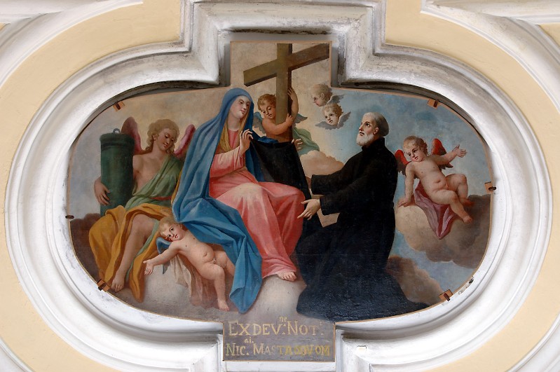 Ambito campano (1735), Madonna con Sant'Alessio Falconieri
