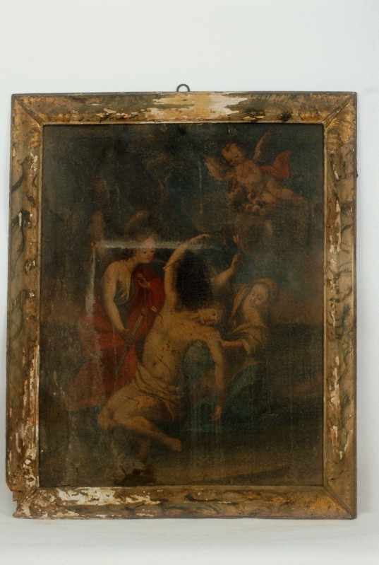 Ambito piemontese sec. XVIII, Deposizione di San Sebastiano