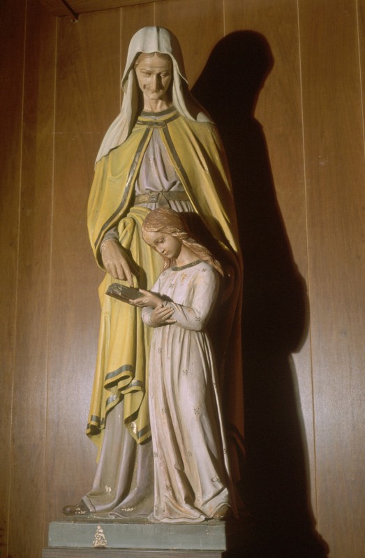 Prinotti C. (1936-1937), Maria bambina con Sant'Anna