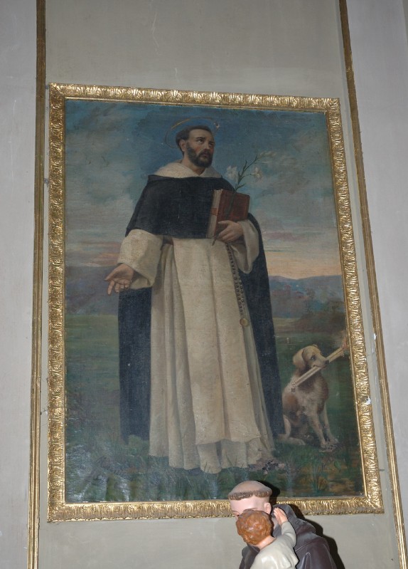 Musitano A. (1881), Dipinto con San Domenico