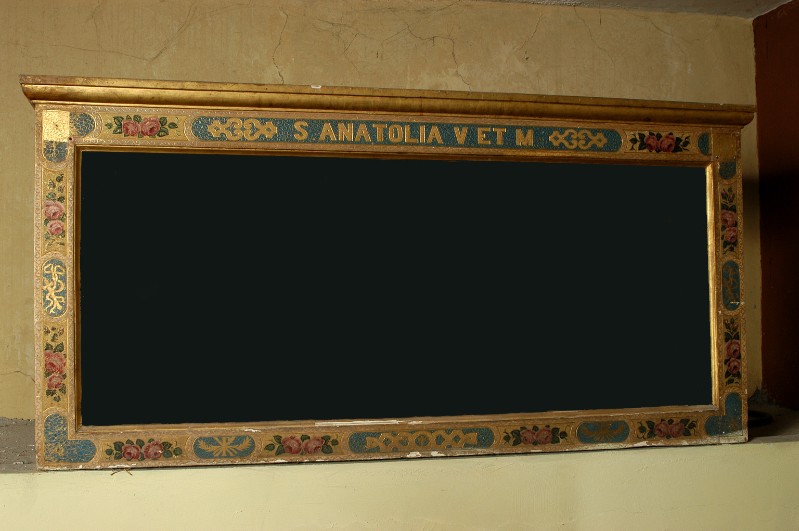 Bottega laziale sec. XIX, Teca di Sant'Anatolia