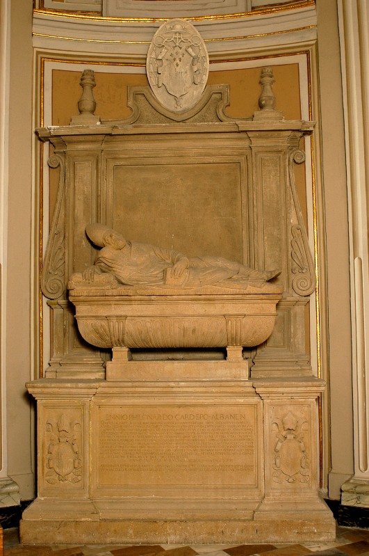Maestranza laziale (1549), Monumento sepolcrale del cardinale Ennio Filonardi