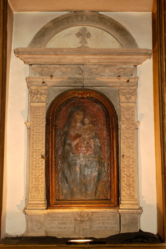 Bottega laziale (1525), Ancona della Madonna delle Grazie