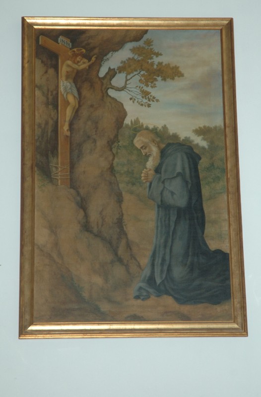 Ambito laziale (1940), Dipinto con San Nilo abate e Cristo crocifisso