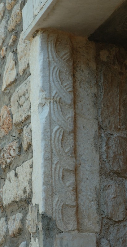 Ambito dell'Italia meridionale sec. X, Stipite sinistro di portale
