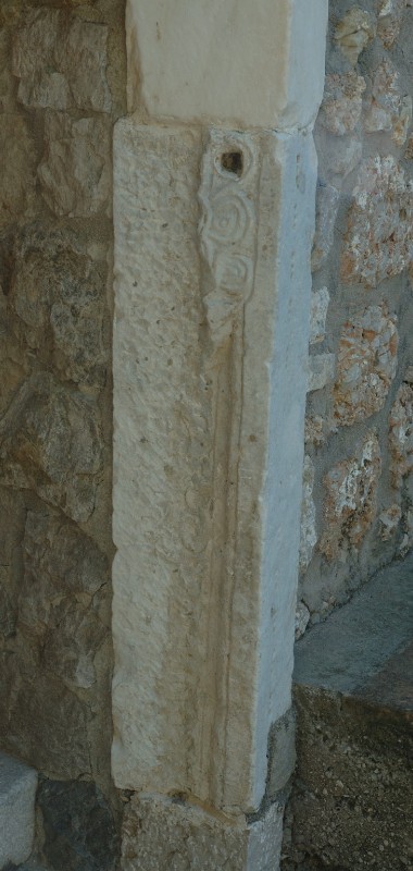 Ambito dell'Italia meridionale sec. X, Stipite destro di portale