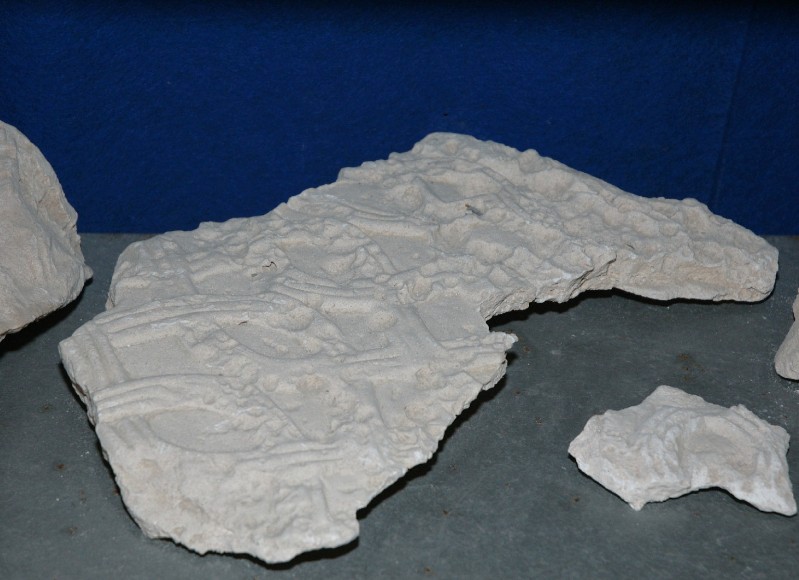 Stuccatore dell'Italia meridionale sec. VIII - IX, Frammento di stucco medio