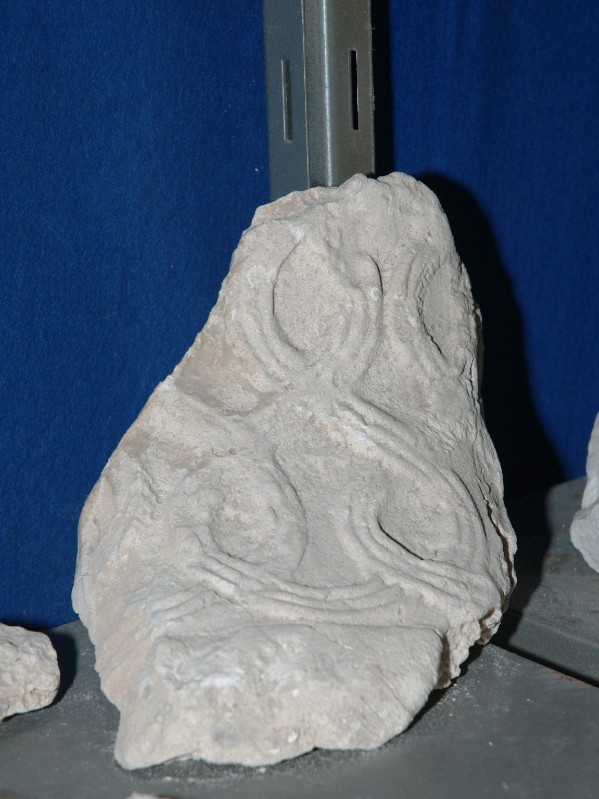 Stuccatore dell'Italia meridionale sec. VIII - IX, Frammento di stucco piccolo