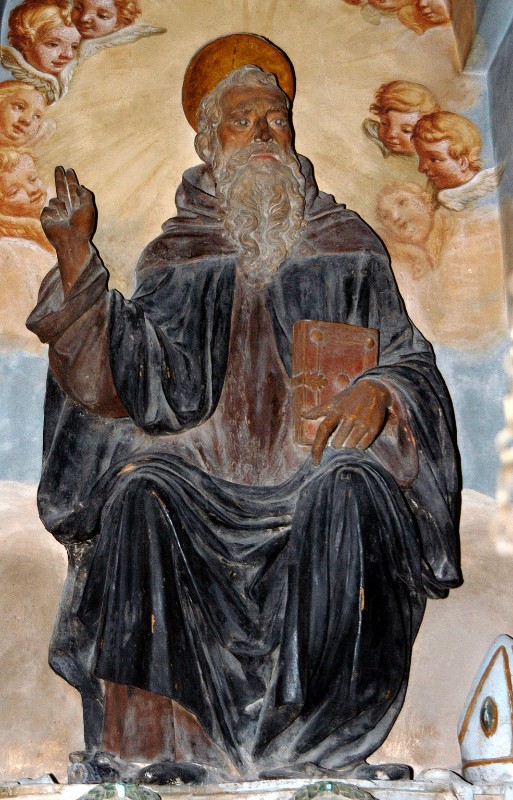 Andreoli Giorgio (1511), Statua raffigurante Sant'Antonio Abate