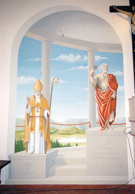 Cenci Paolo (1995), Sant'Ubaldo e San Pietro apostolo