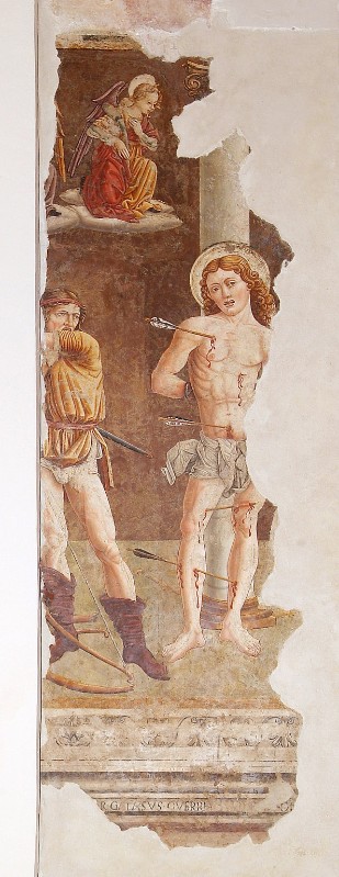 Merlini Orlando (1484 ca.), Martirio di san Sebastiano