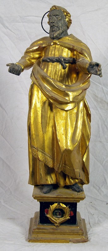 Ambito eugubino sec. XVIII, Reliquiario di San Domenico Loricato