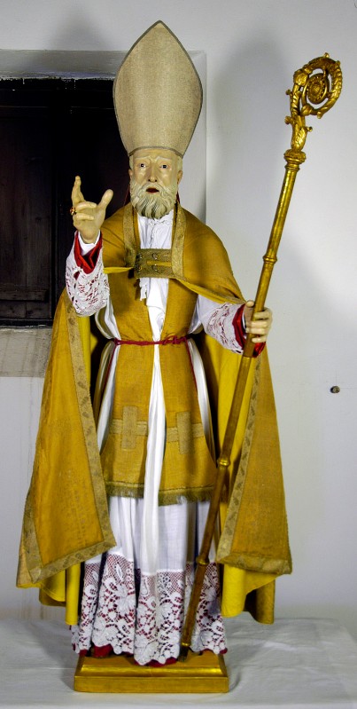 Ambito italiano sec. XX, Statua di Sant'Ubaldo