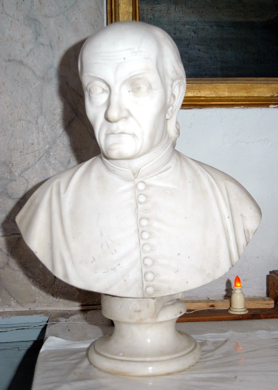 Bertini G. (1867), Busto di Papa Pio IX