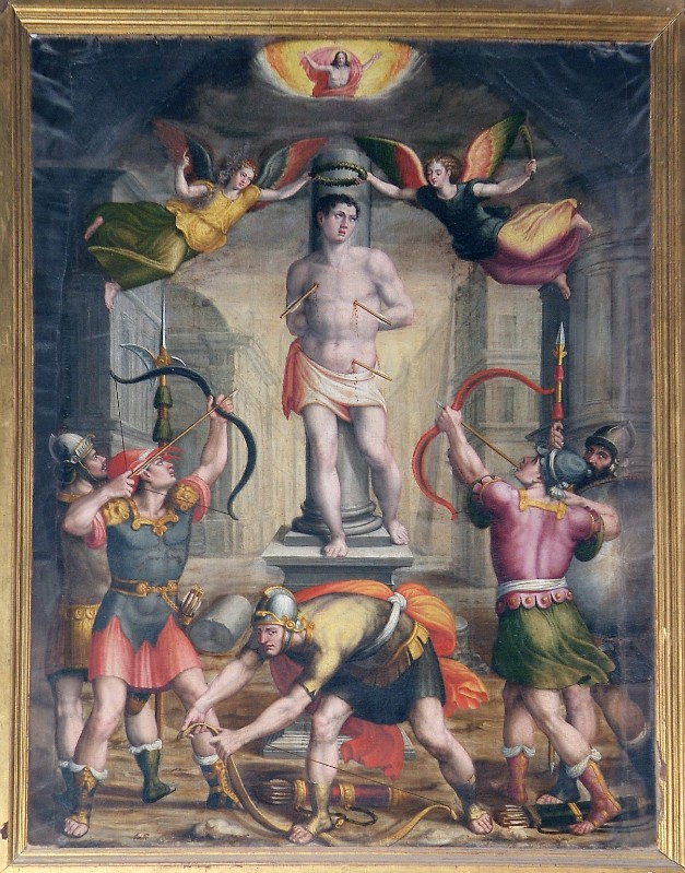 Nucci Virgilio sec. XVI, Martirio di San Sebastiano