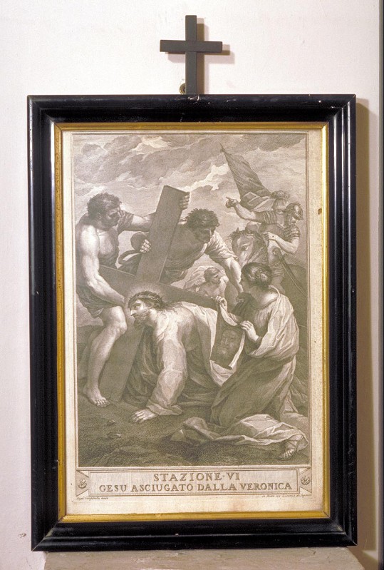 Campanella A. (1782), Gesù asciugato dalla Veronica