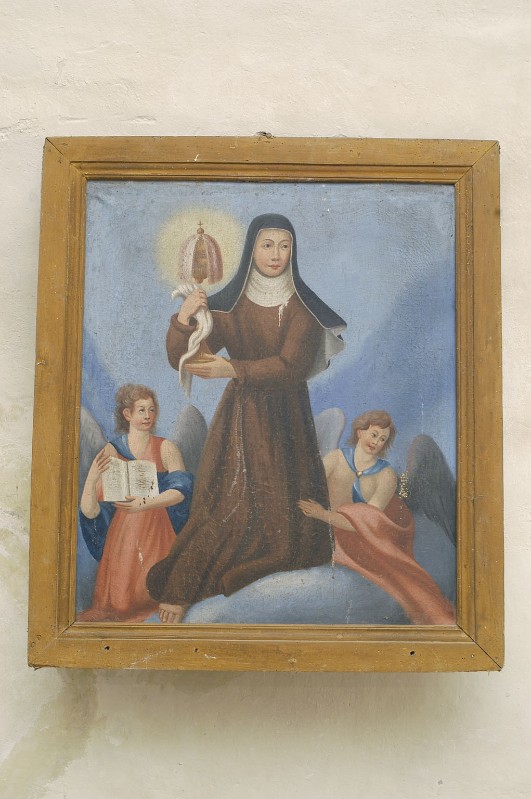 Ambito abruzzese sec. XVIII, Santa Chiara d'Assisi