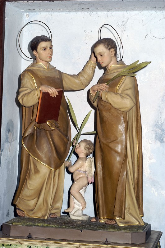 Bott. abruzzese sec. XX, Statua dei Santi Proto e Giacinto