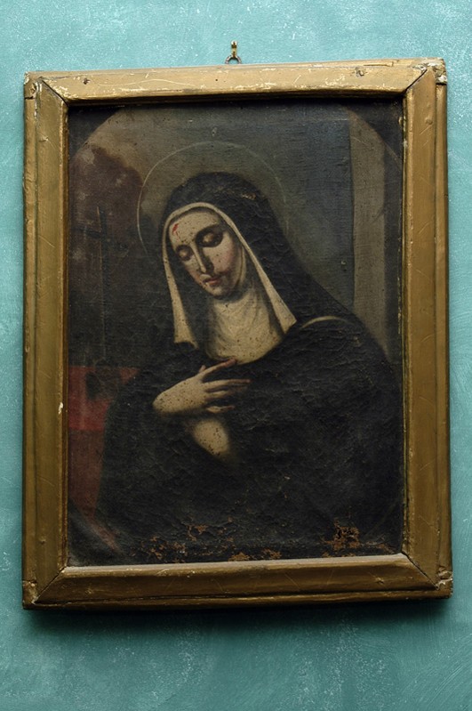 Ambito abruzzese sec. XVIII, Santa Caterina da Siena