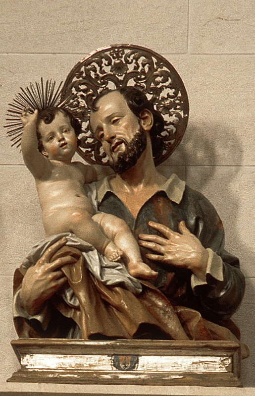 Colombo Giacomo (1702), Mezzobusto di San Giuseppe con Gesù Bambino
