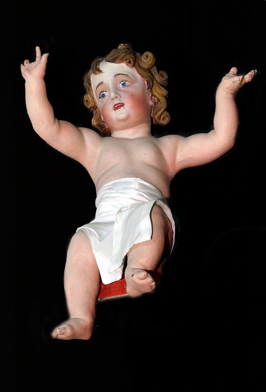 Scuola del Colombo sec. XVIII, Gesù Bambino di Sant'Antonio
