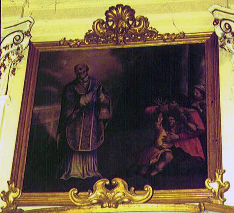 Treggiani T. (1744), San Filippo Neri e un indemoniato