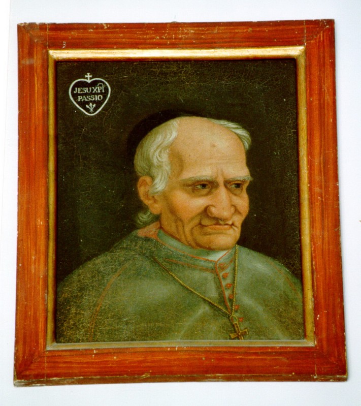 Bott. italiana sec. XIX, Cornice di San Vincenzo M. Strambi