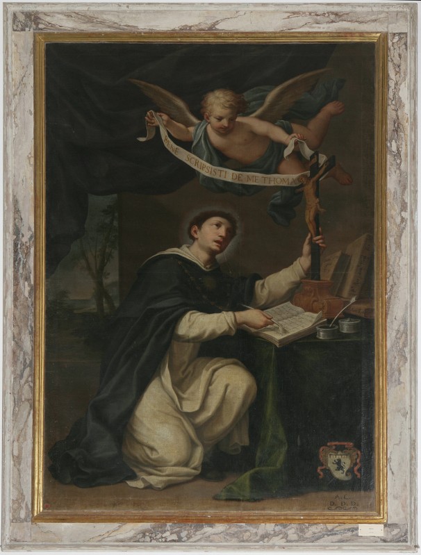 Scuola italiana sec. XVII, San Tommaso d'Aquino