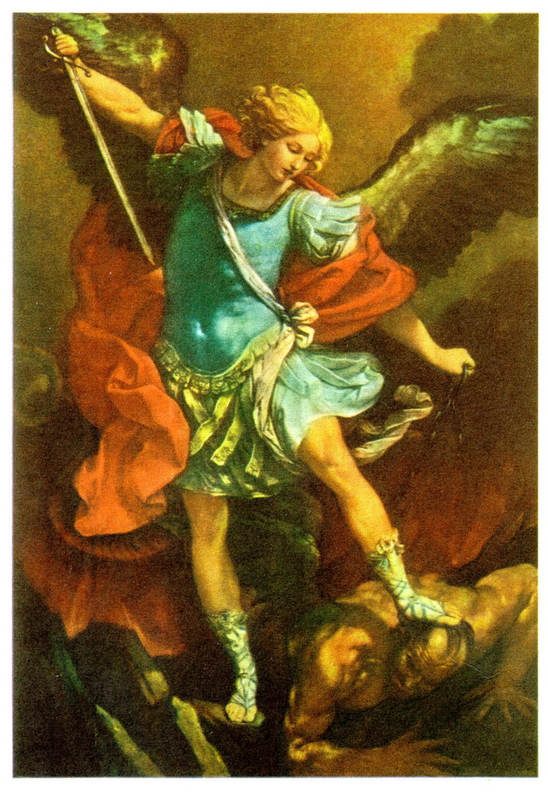 Ambito italiano sec. XIX, San Michele arcangelo