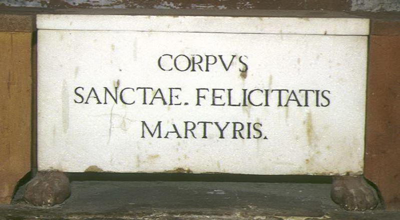 Bott. marchigiana secc. XVIII-XIX, Reliquiario di Santa Felicita martire