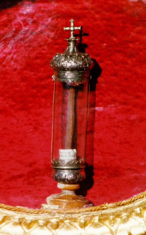 Bott. italiana sec. XIX, Reliquiario della costola di San Vincenzo Maria Strambi