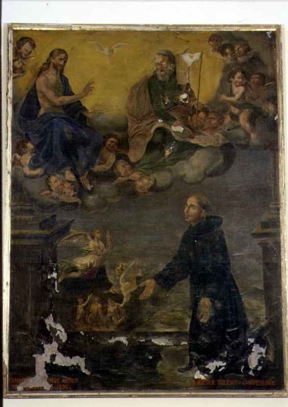 Bottega napoletana sec. XVII, San Nicola da Tolentino