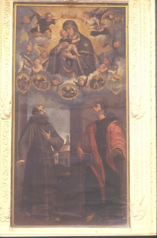 D'Orlando D.A. sec. XVII, Madonna del carmine e Santi