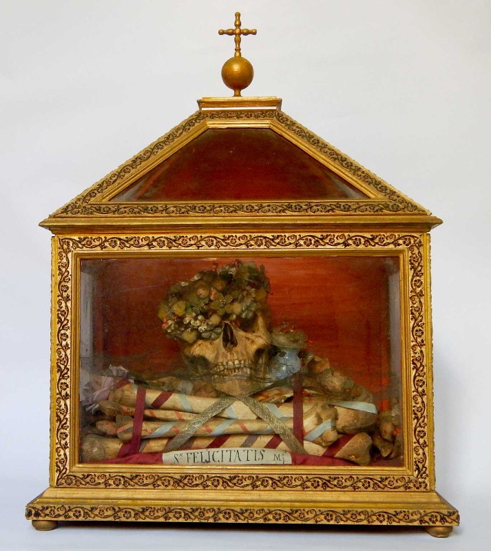 Bottega salentina sec. XIX, Urna reliquiario di Santa Felicita martire