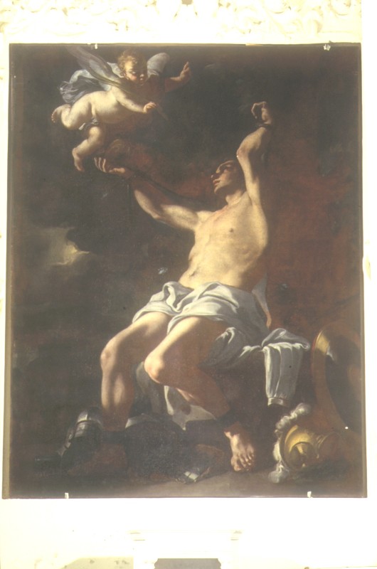 Bottega napoletana sec. XVII, San Sebastiano