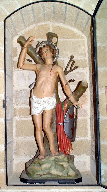 Bottega salentina sec. XX, San Sebastiano