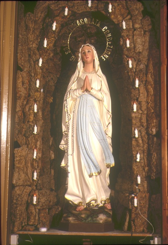 Bottega salentina sec. XIX-XX, Madonna di Lourdes