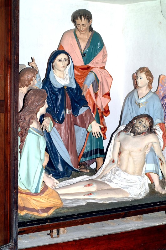 Caretta R. sec. XX, Compianto su Gesù Cristo morto