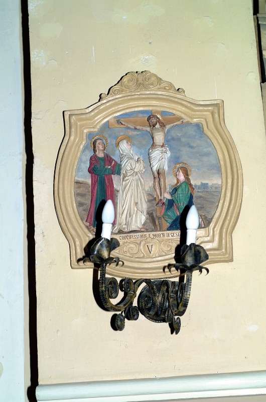 Bottega salentina sec. XIX, Gesù Cristo crocifisso