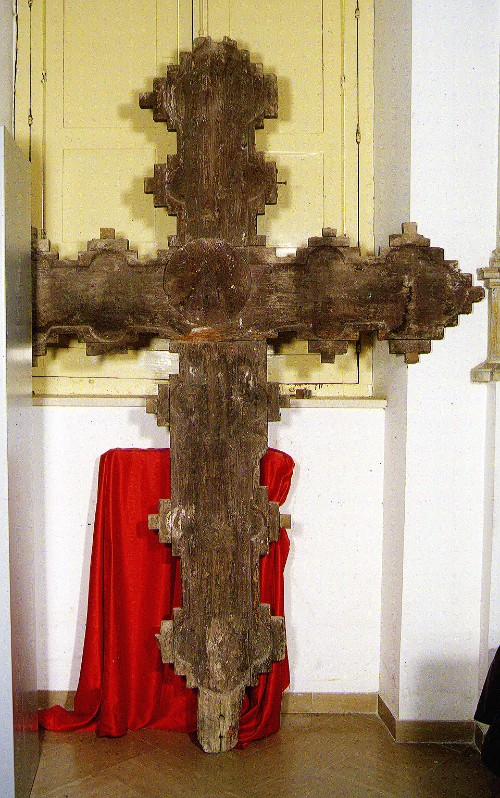 Bottega siciliana sec. XI, Croce dipinta