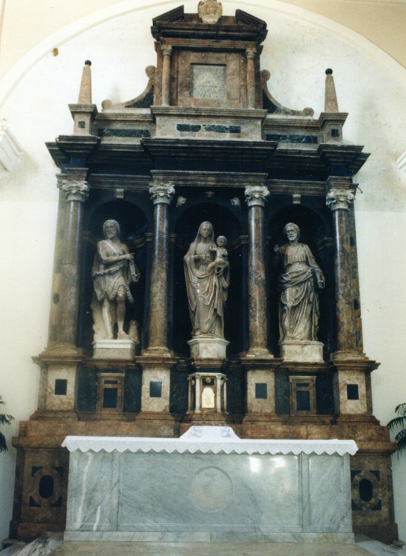 Ambito dell'Italia meridionale secc.XVI-XX, Altare maggiore