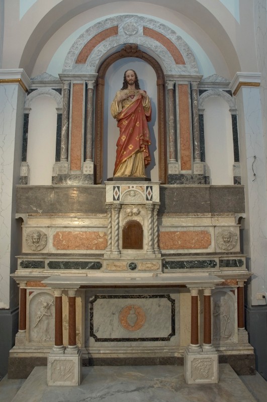 Di Leo P. - Barbaro N.(1935), Altare del Sacro Cuore di Gesù