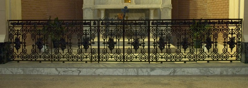 Bottega calabrese sec. XX, Balaustra della cappella di San Nicola