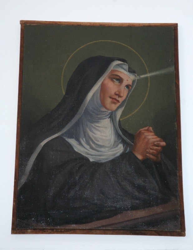 Giustiniani F. (1941), Dipinto con Santa Rita da Cascia