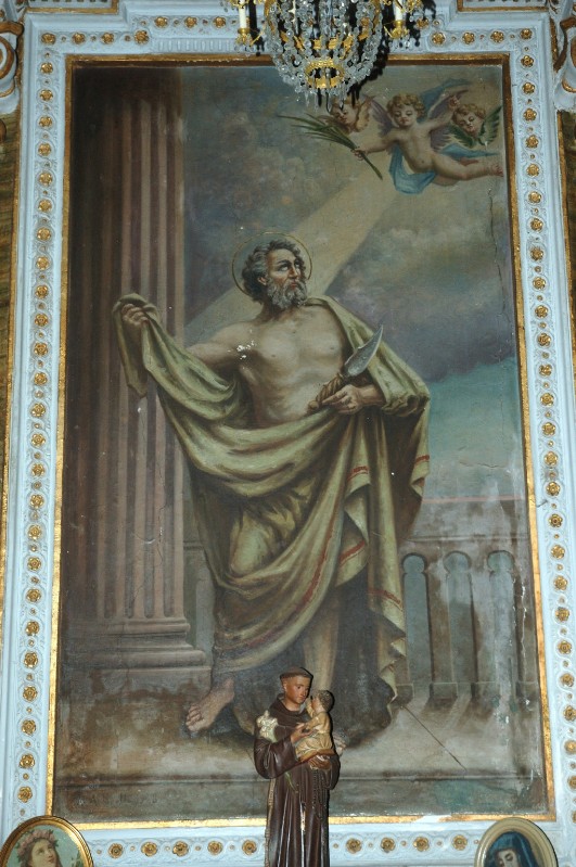 Antonelli A. (1928), Dipinto con San Bartolomeo