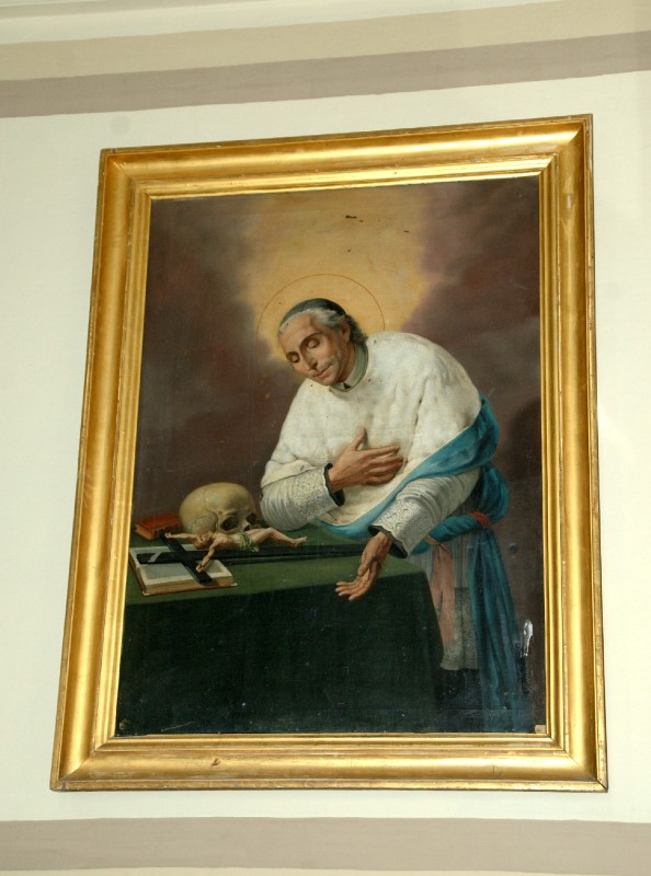 Lerica A. sec. XIX, Dipinto con San Giovanni Battista de Rossi
