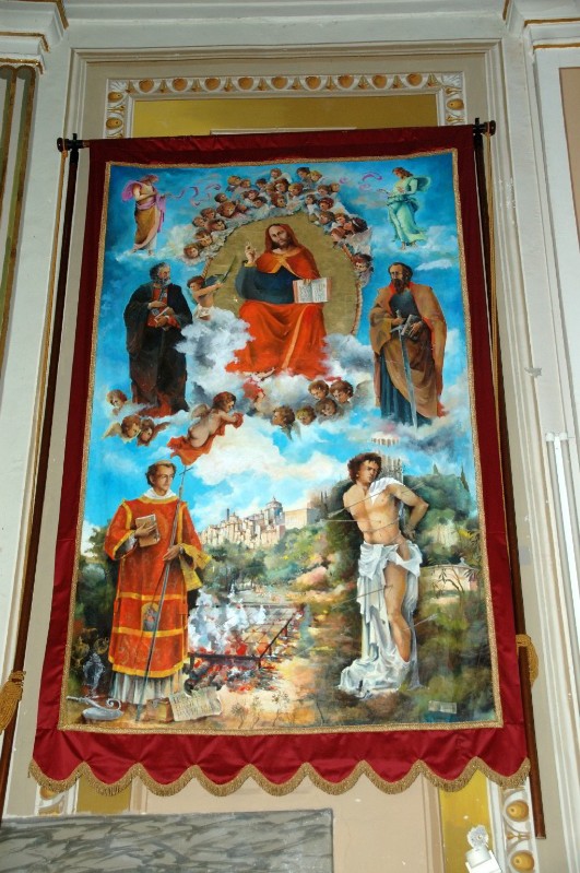 De Angelis J. (2003), Stendardo con Gesù e santi