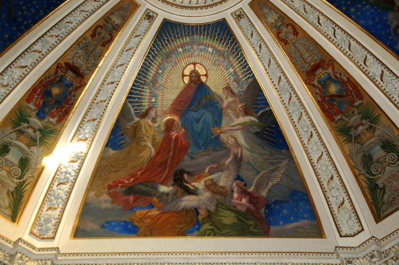 Bruschi D. (1889), Dipinto con Cristo e Sant'Agapito