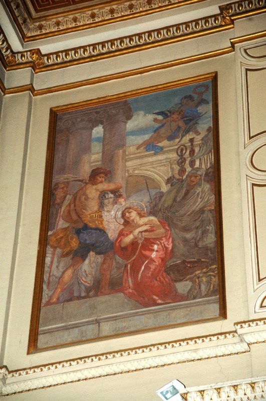 Galimberti S. (1917), Dipinto con Sant'Agapito decapitato